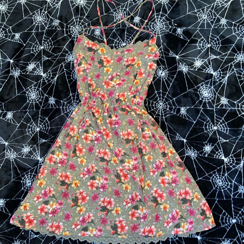 Flower sun dress
